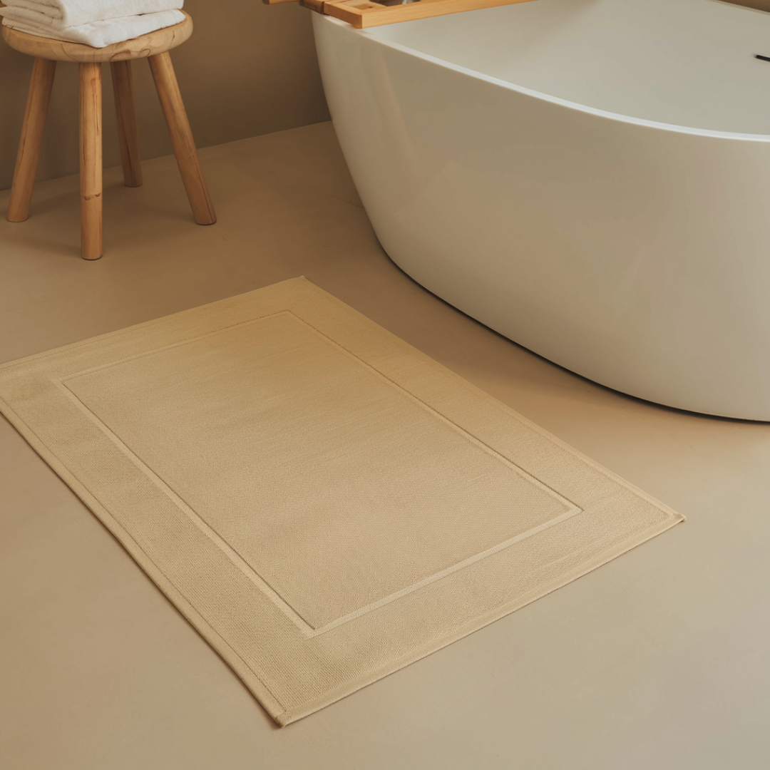 Tapis de bain en coton égyptien