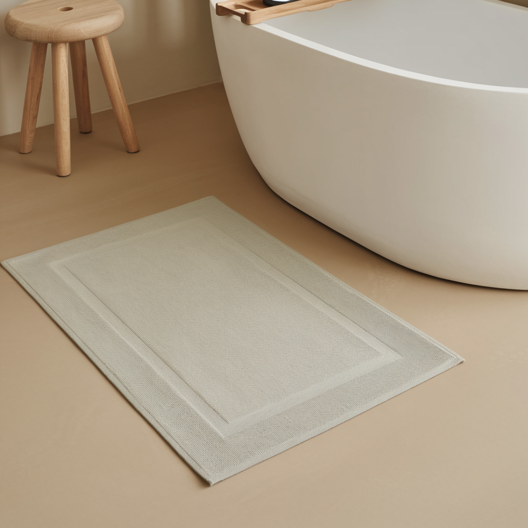 Tapis de bain en coton égyptien