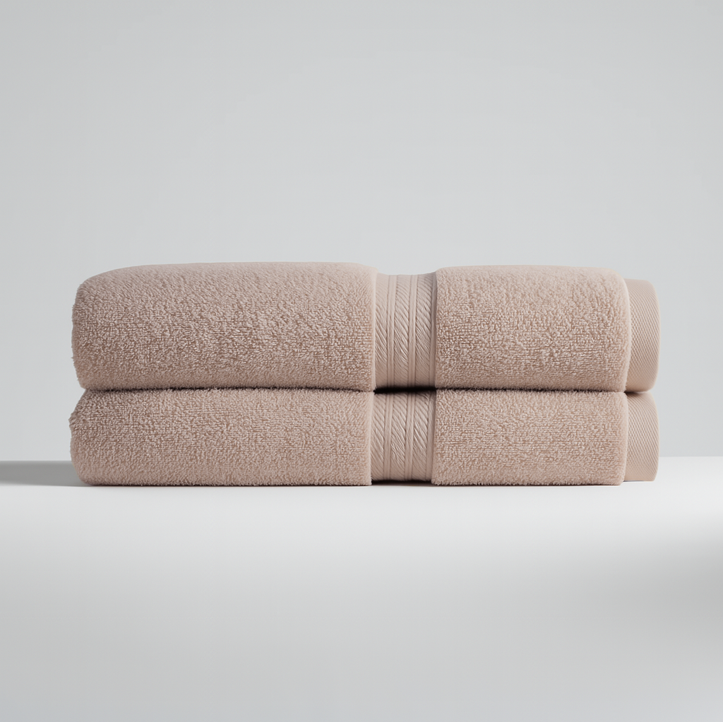 Serviettes de bain Collection Hôtel (2pcs, 150×70cm)