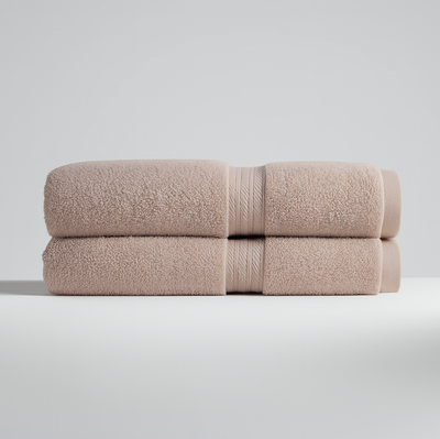 Serviettes de bain Collection Hôtel (2pcs, 150×70cm)