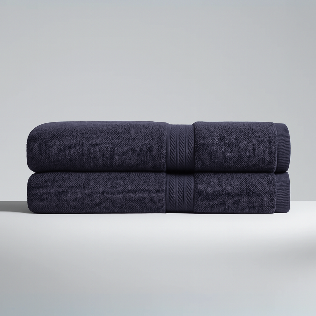 Serviettes de bain Collection Hôtel (2pcs, 150×70cm)