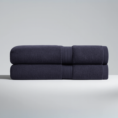 Serviettes de bain Collection Hôtel (2pcs, 150×70cm)
