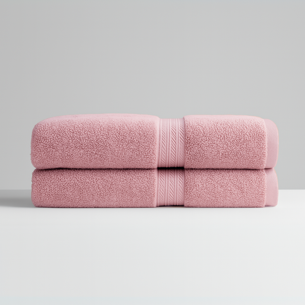 Serviettes de bain Collection Hôtel (2pcs, 150×70cm)