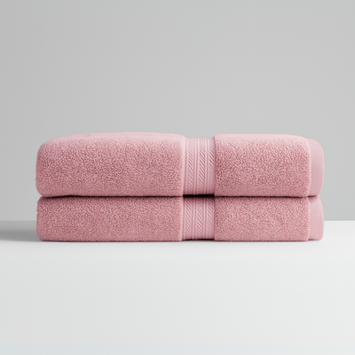 Serviettes de bain Collection Hôtel (2pcs, 150×70cm)