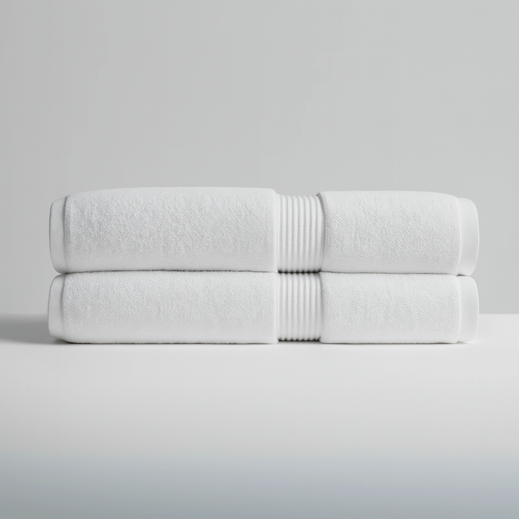 Serviettes de bain Collection Hôtel (2pcs, 150×70cm)