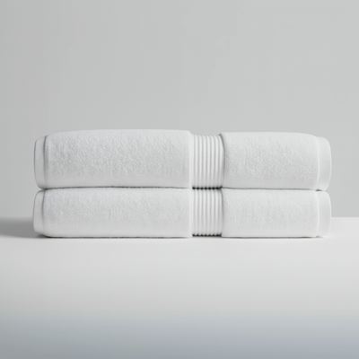 Serviettes de bain Collection Hôtel (2pcs, 150×70cm)