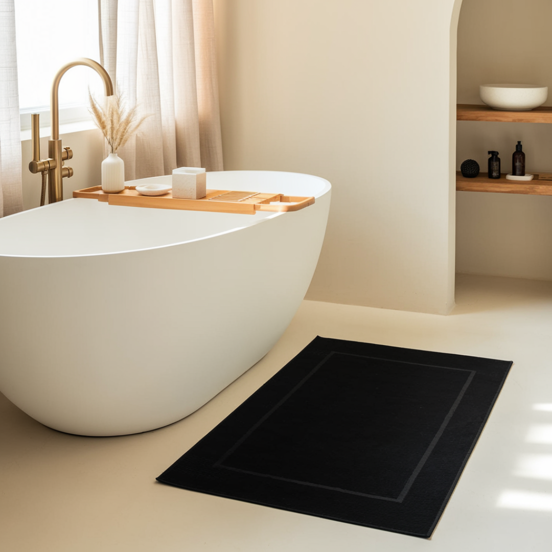 Tapis de bain en coton égyptien