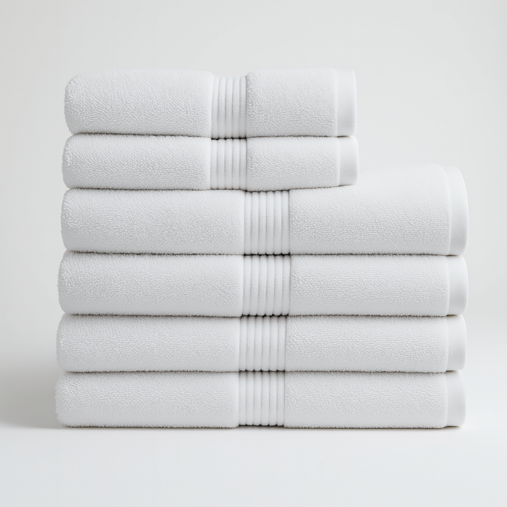 Ensemble de Bain Collection Hôtelière (6pcs)