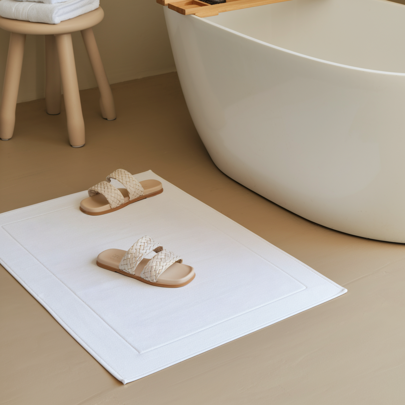 Tapis de bain en coton égyptien