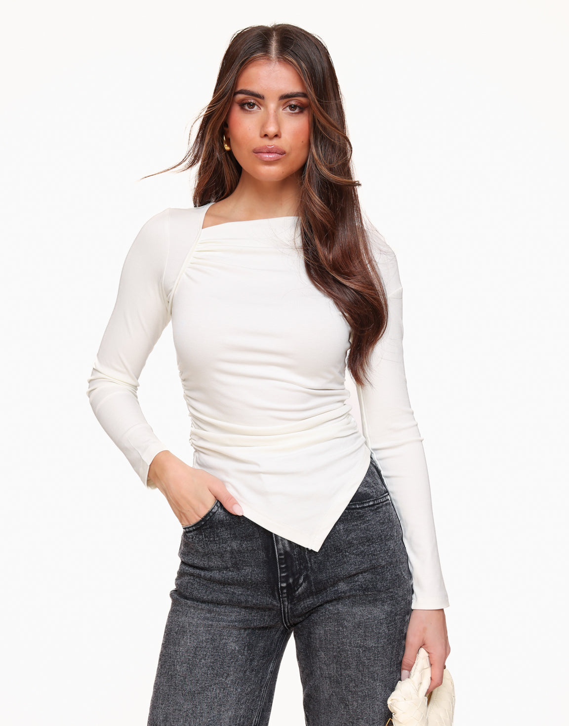 Clovée™ | Haute Beige Drapé